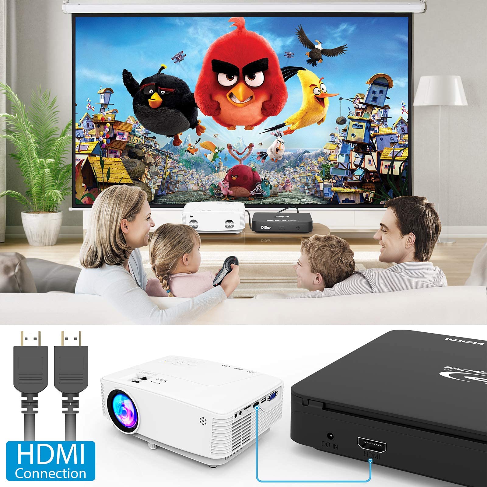 Super Mini Blu ray Disc Player for TV,1080P Blue ray HD DVD Player - John Pierce Auto Care