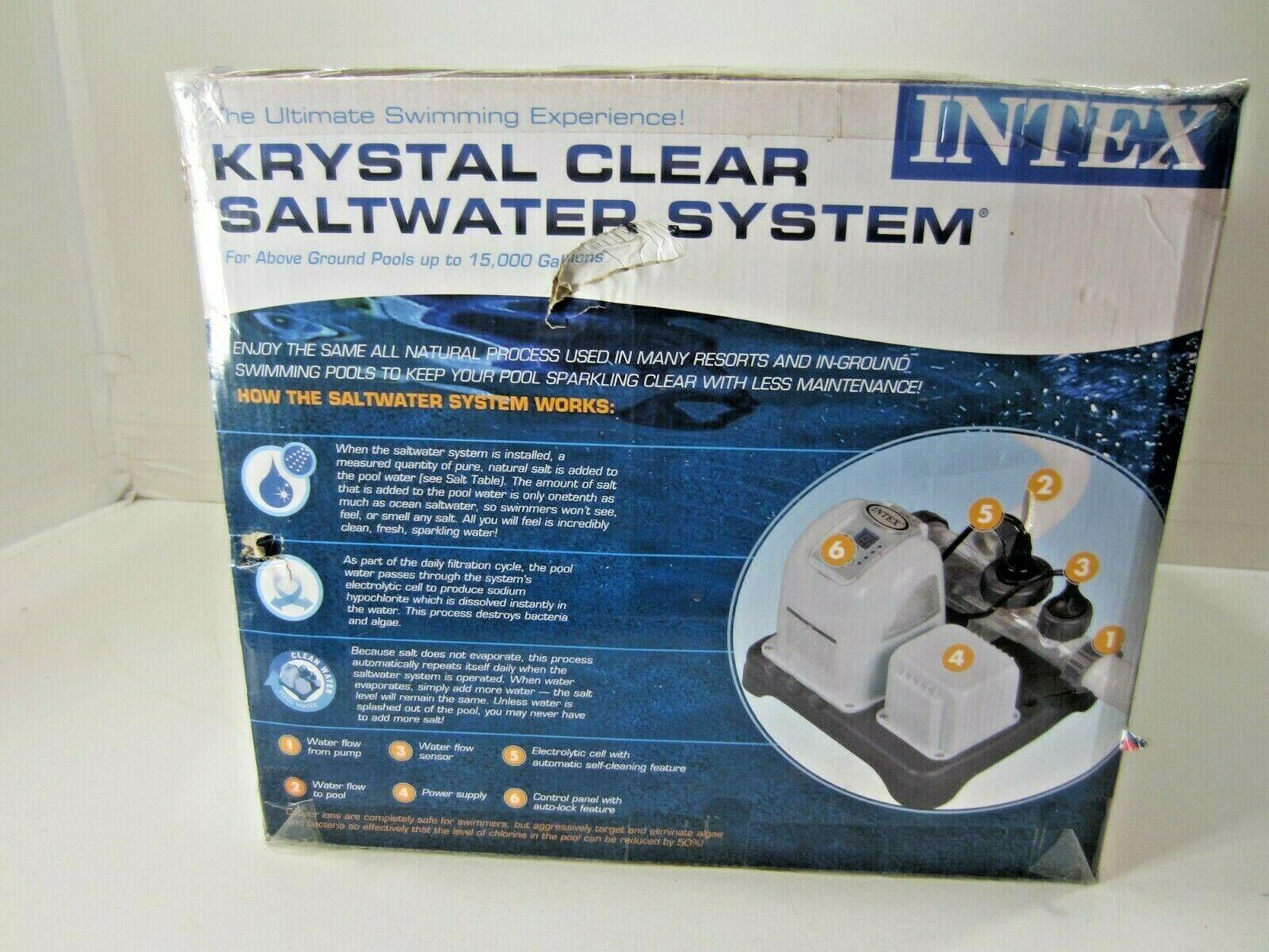 Krystal Clear Saltwater Pool System 2 Stage Filter CS8110 15k GAL - John Pierce Auto Care