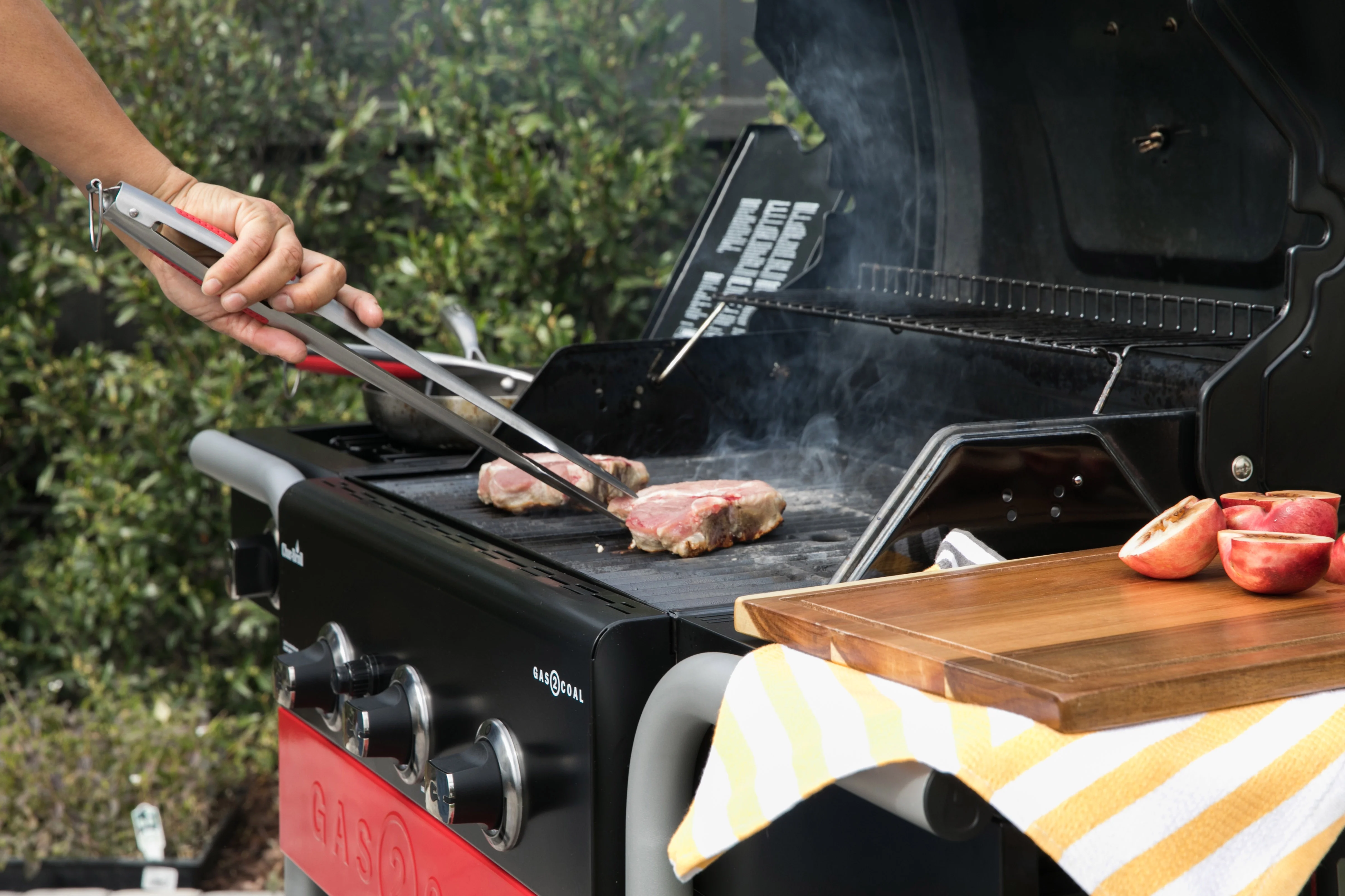 Char-Broil Gas2Coal 3-Burner Hybrid Gas and Charcoal Grill - John Pierce Auto Care