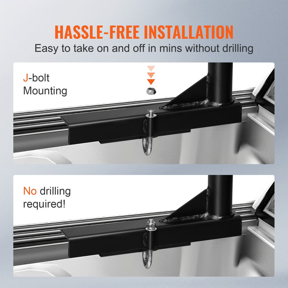 BENTISM Truck Rack 800Lbs Capacity Adjustable Width 46\u0026quot; 71\u0026quot; - John Pierce Auto Care