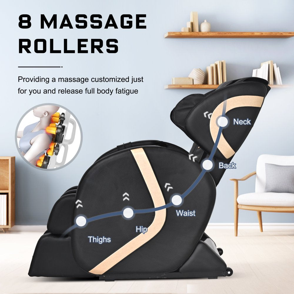 Molylex 2023 Small Massage Chair with Zero Gravity, Full Body Massage Chair with Heating, Airbags - John Pierce Auto Care