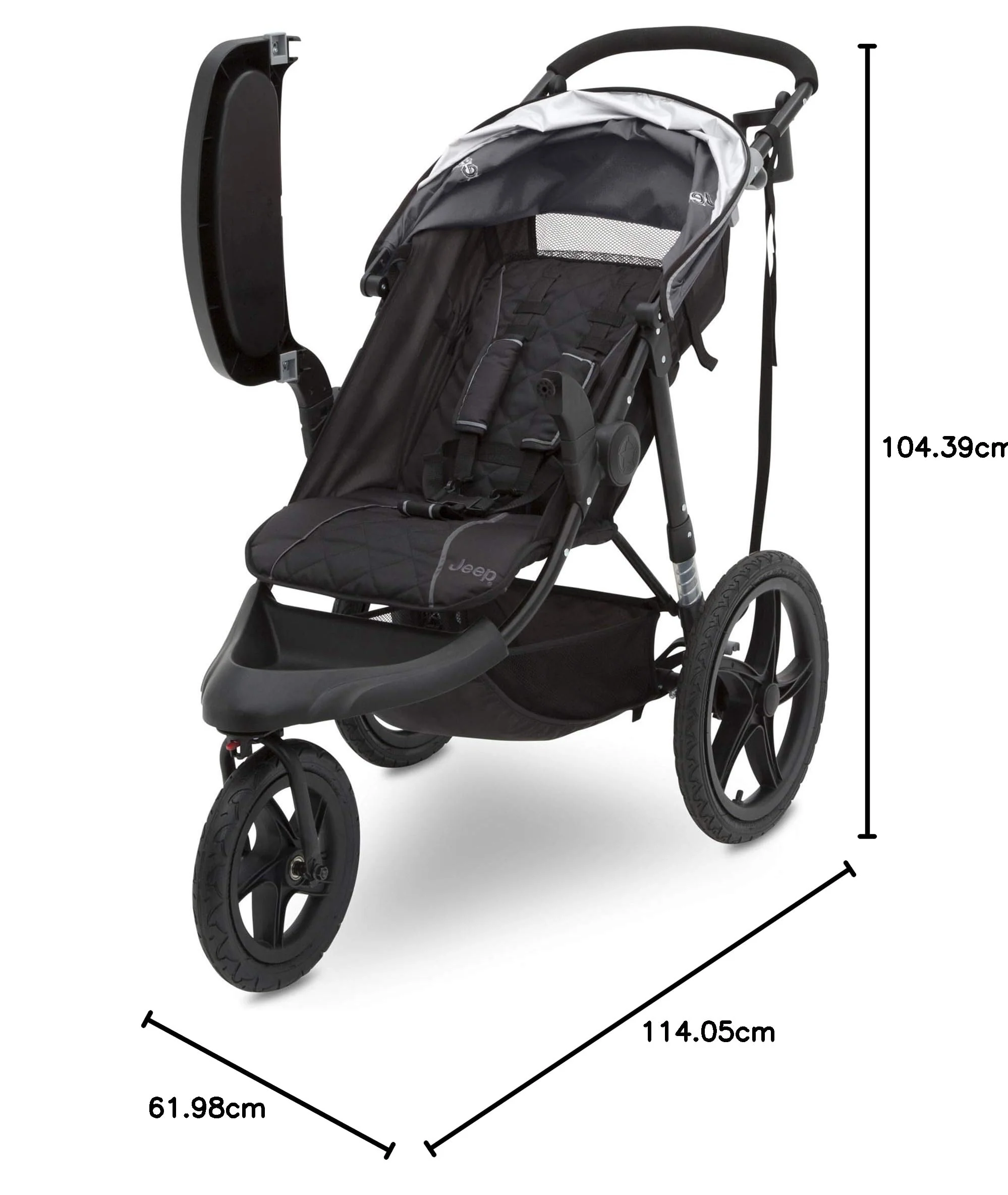 Jeep Classic Jogging Stroller - John Pierce Auto Care