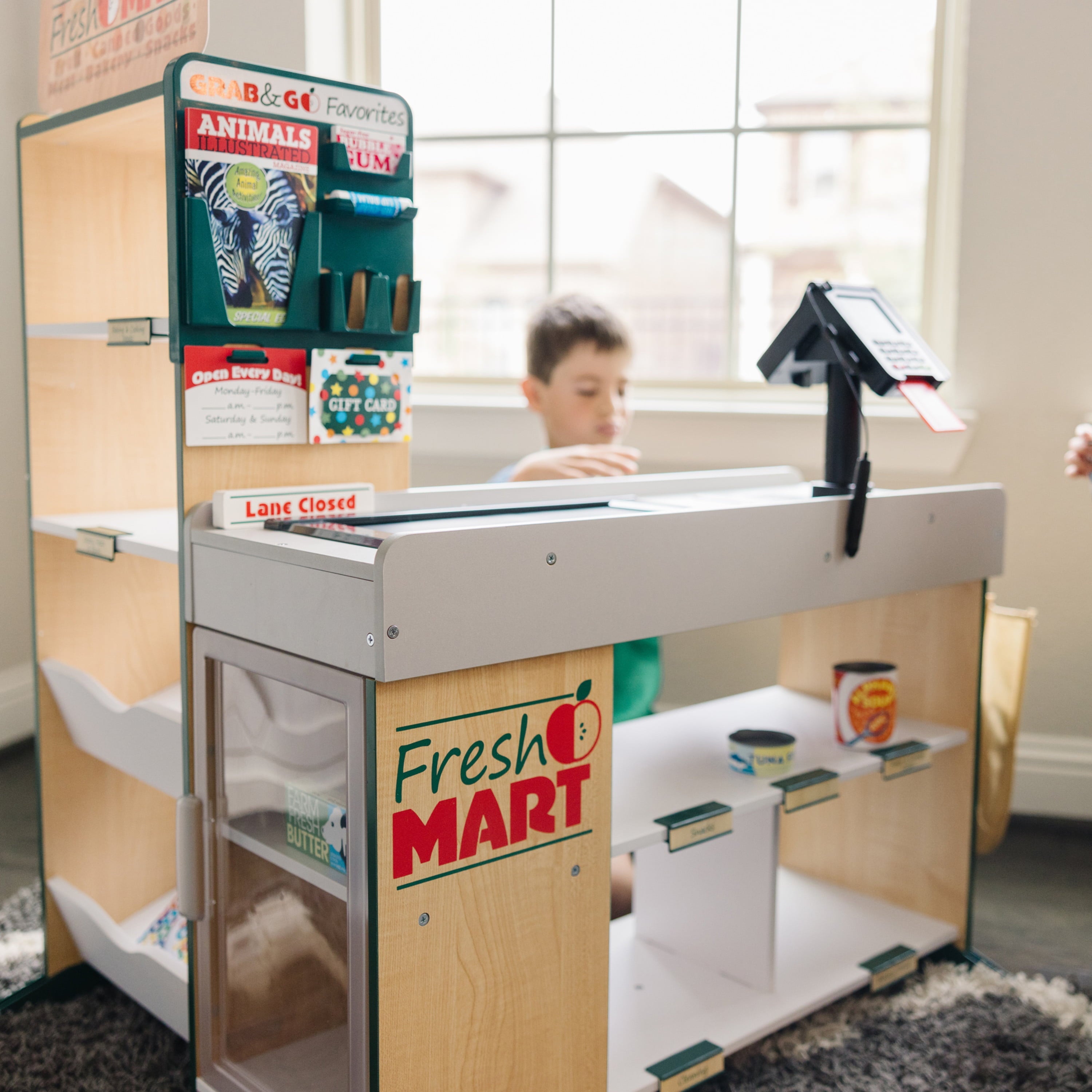 Melissa & Doug Wooden Fresh Mart Grocery - John Pierce Auto Care