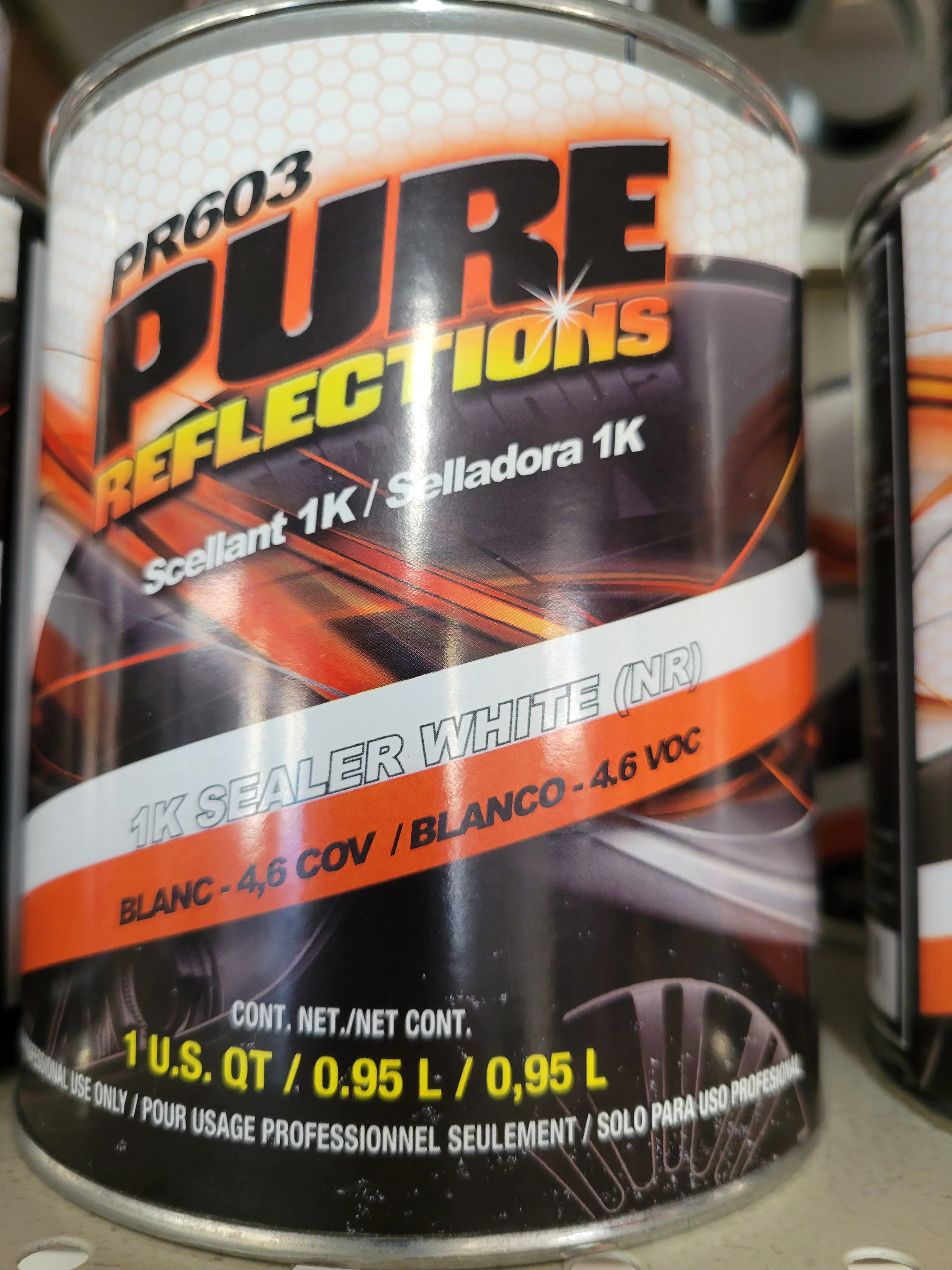 Pure Reflections 1K Sealer White Qt - John Pierce Auto Care