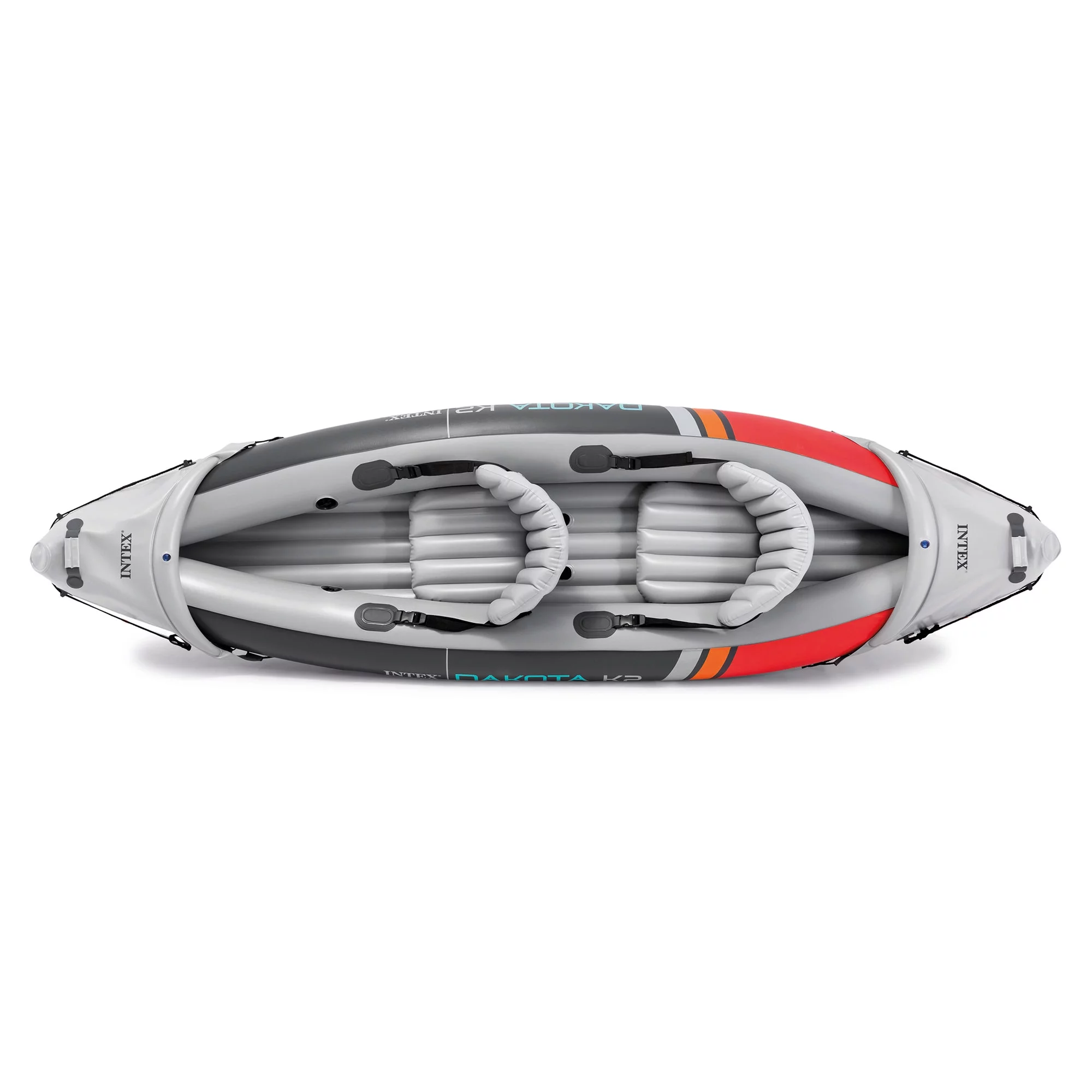 Open Box Intex Dakota K2 2 Person Vinyl Inflatable Kayak with Oars and Pump - John Pierce Auto Care