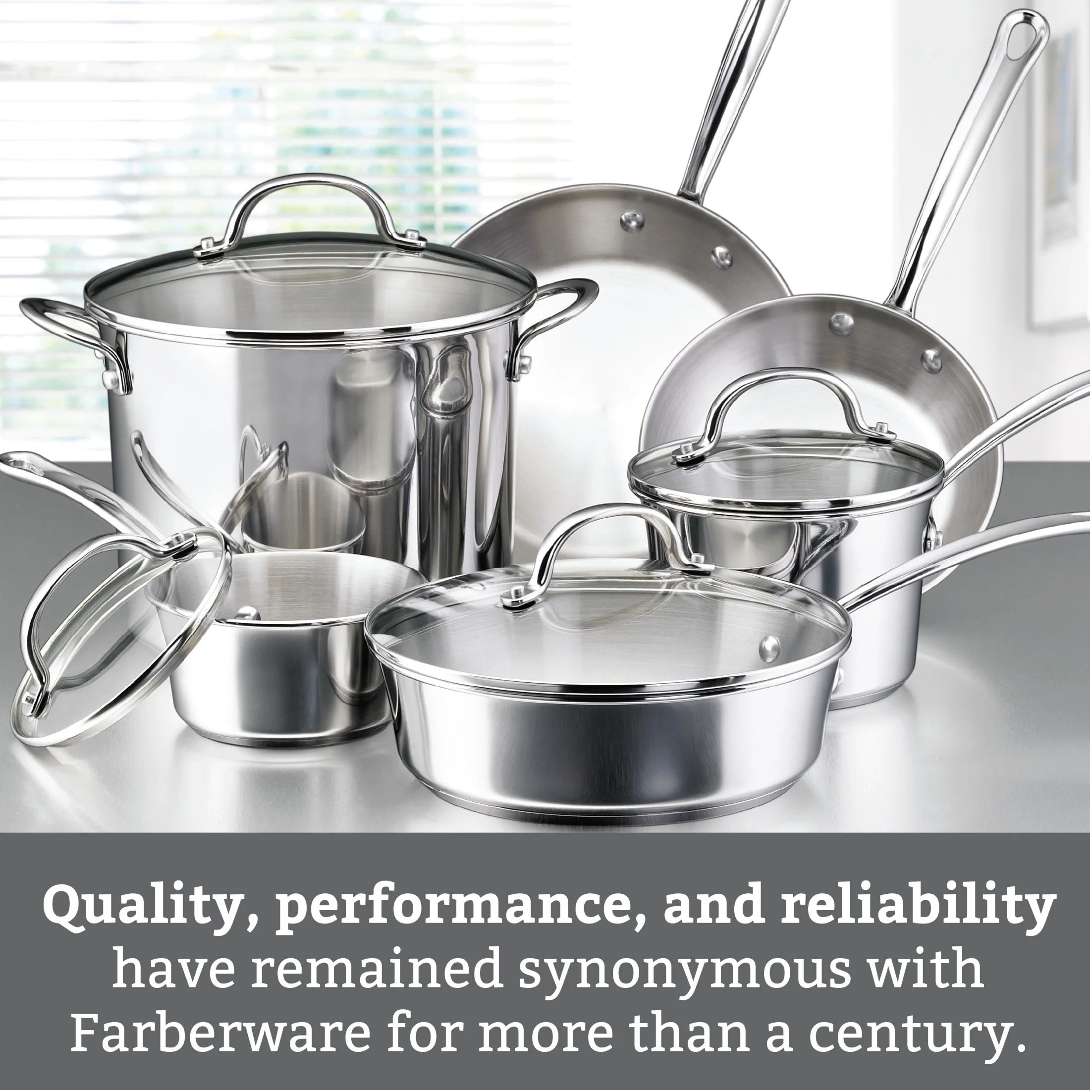 Farberware Millennium 10-Piece Cookware Set - John Pierce Auto Care