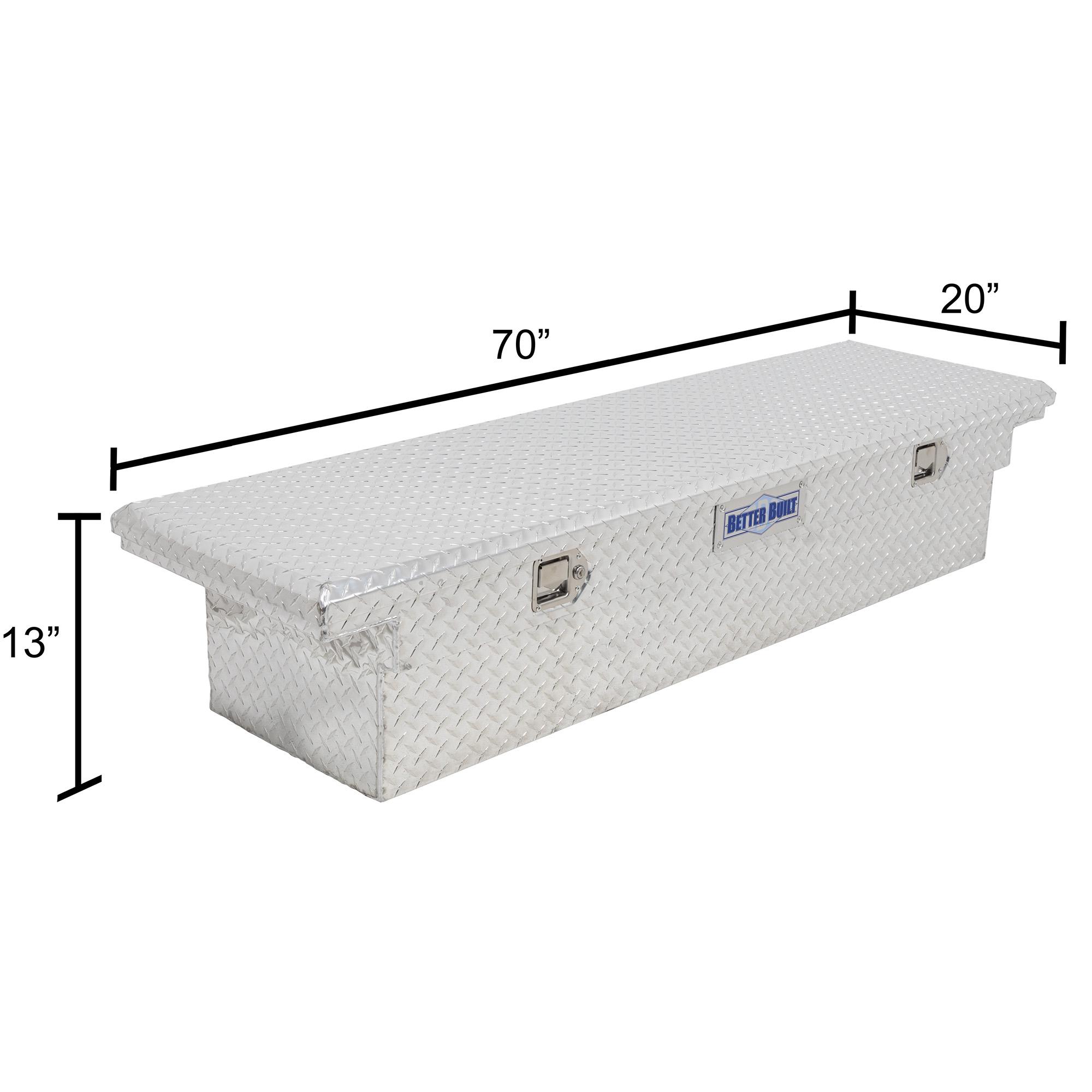 Better Built 70" Crown Series Low Profile Crossover Truck Tool Box - John Pierce Auto Care