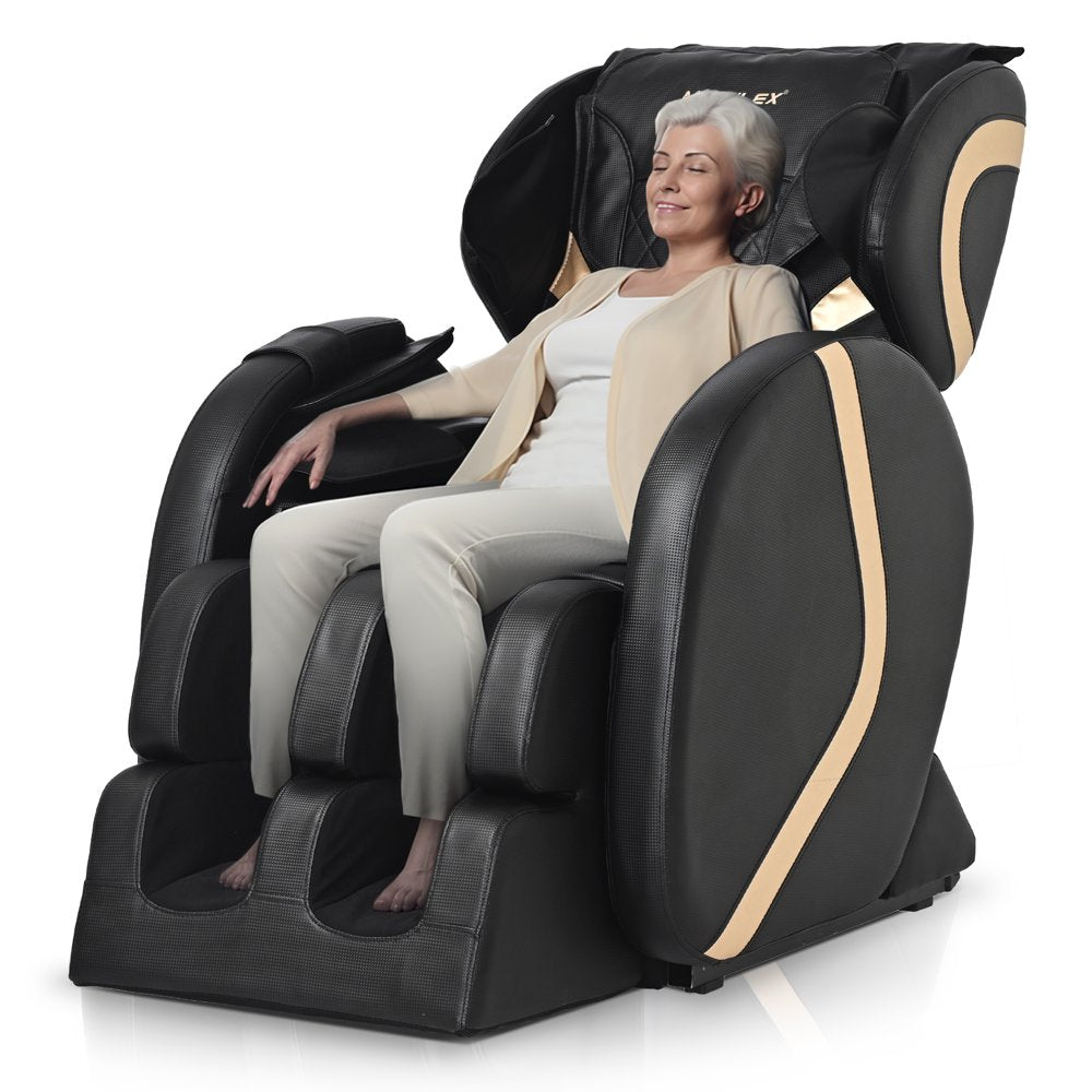 Molylex 2023 Small Massage Chair with Zero Gravity, Full Body Massage Chair with Heating, Airbags - John Pierce Auto Care