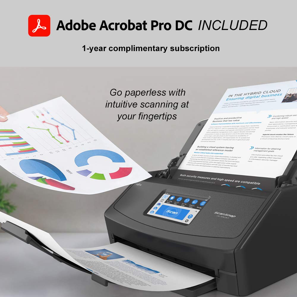 ScanSnap Wireless or USB High Speed Cloud Enabled Document, Photo \u0026amp; Receipt Scanner - John Pierce Auto Care