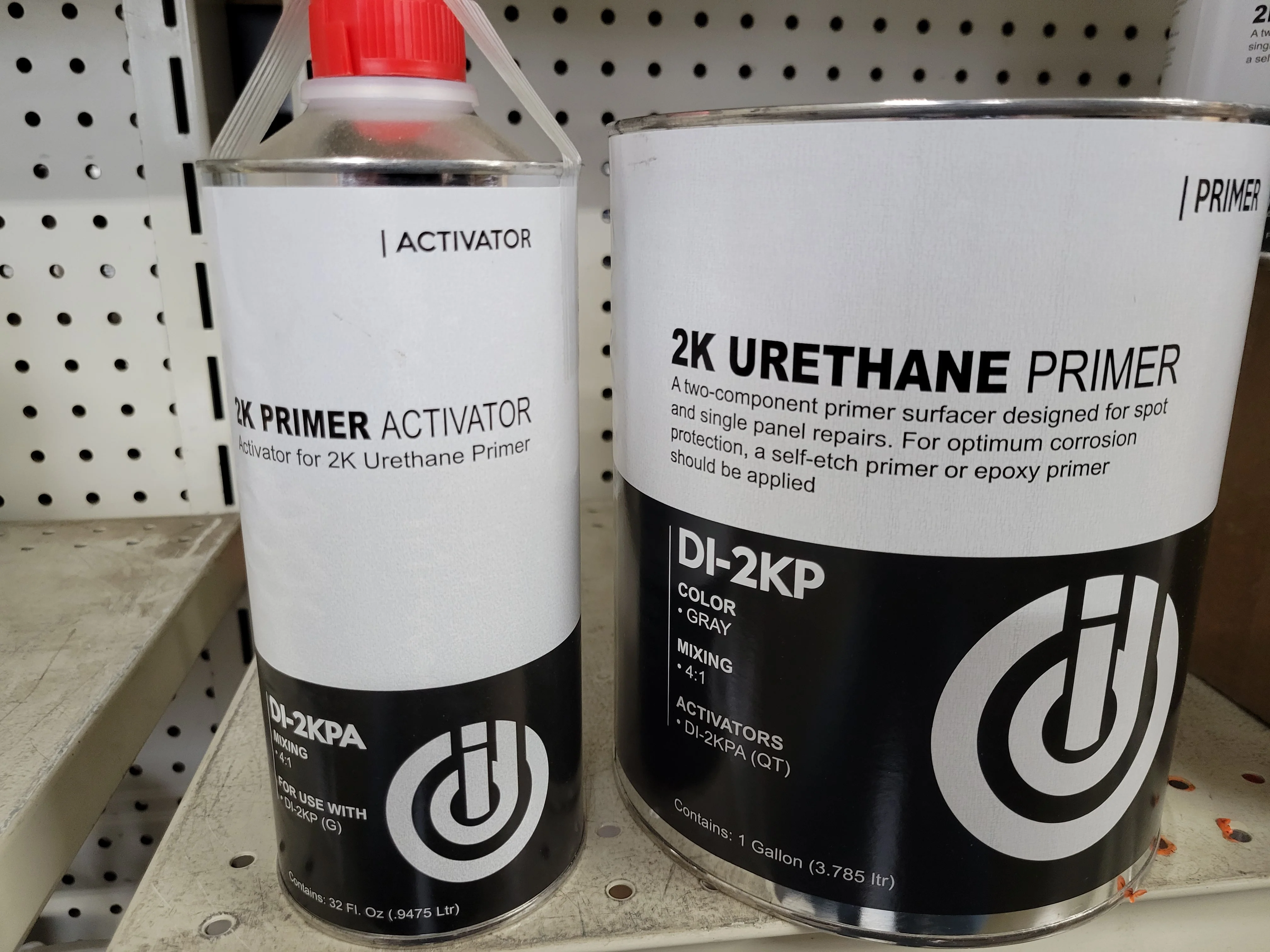 1 GALLON KIT DI 2KP Urethane Primer USE DTM - John Pierce Auto Care