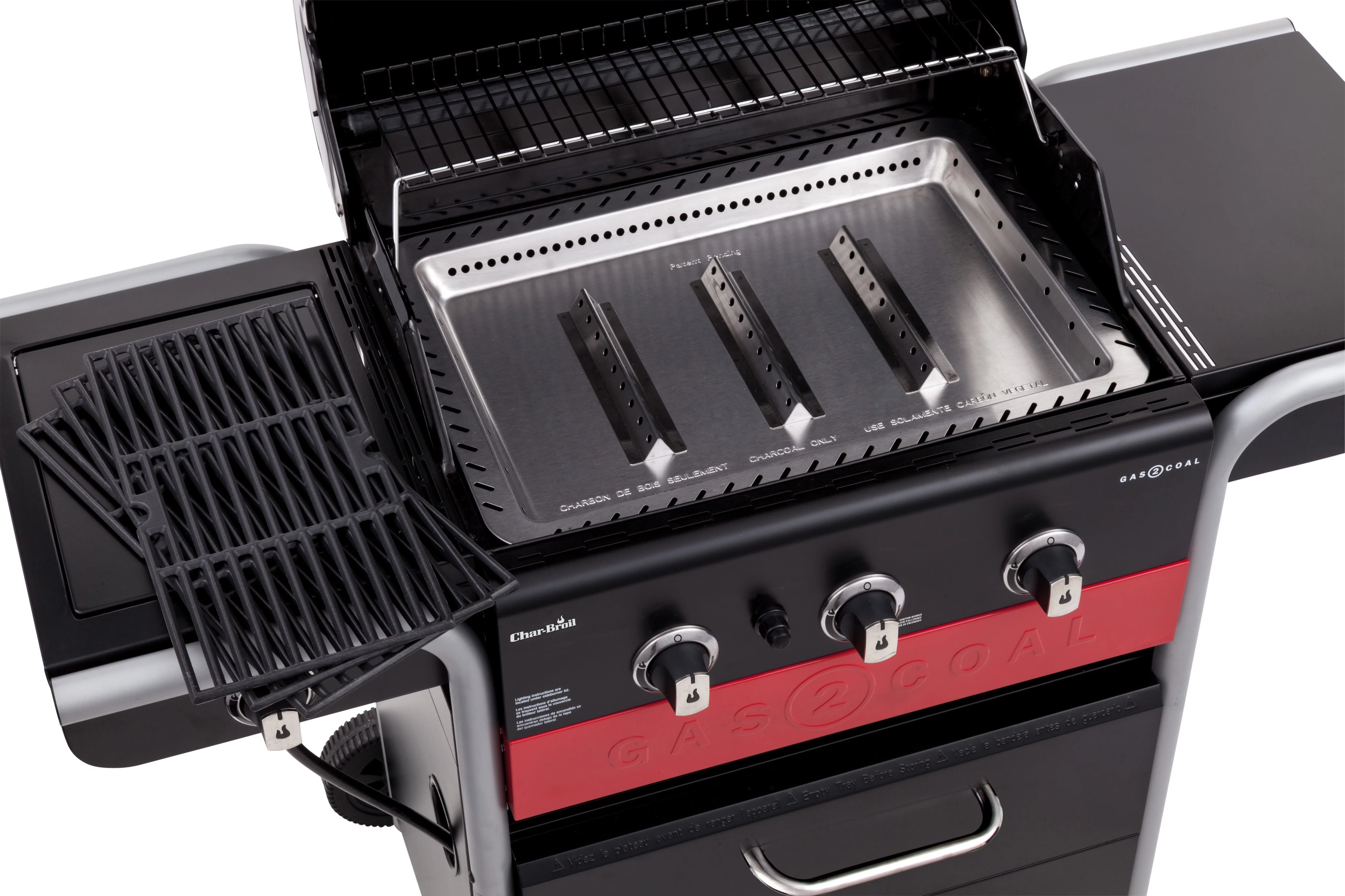 Char-Broil Gas2Coal 3-Burner Hybrid Gas and Charcoal Grill - John Pierce Auto Care
