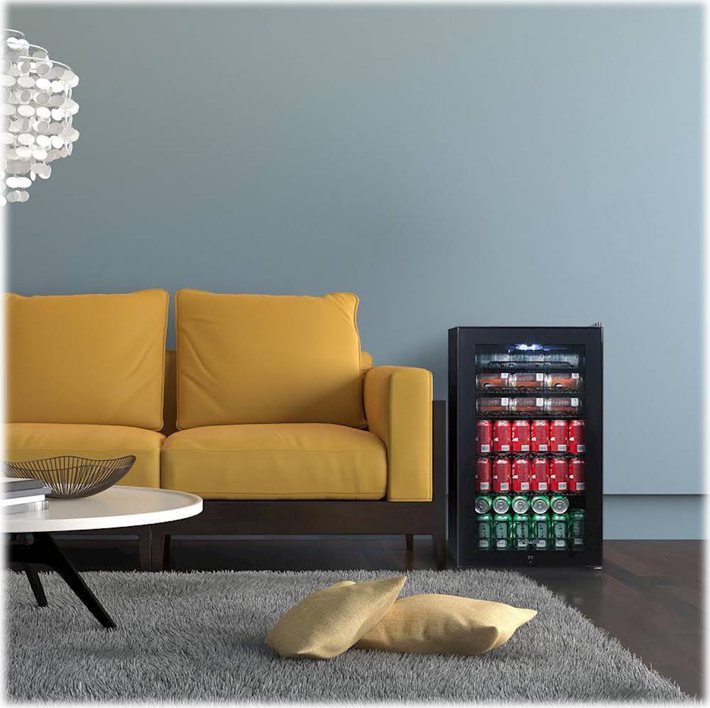 NewAir 126-Can Beverage Cooler, Black - John Pierce Auto Care