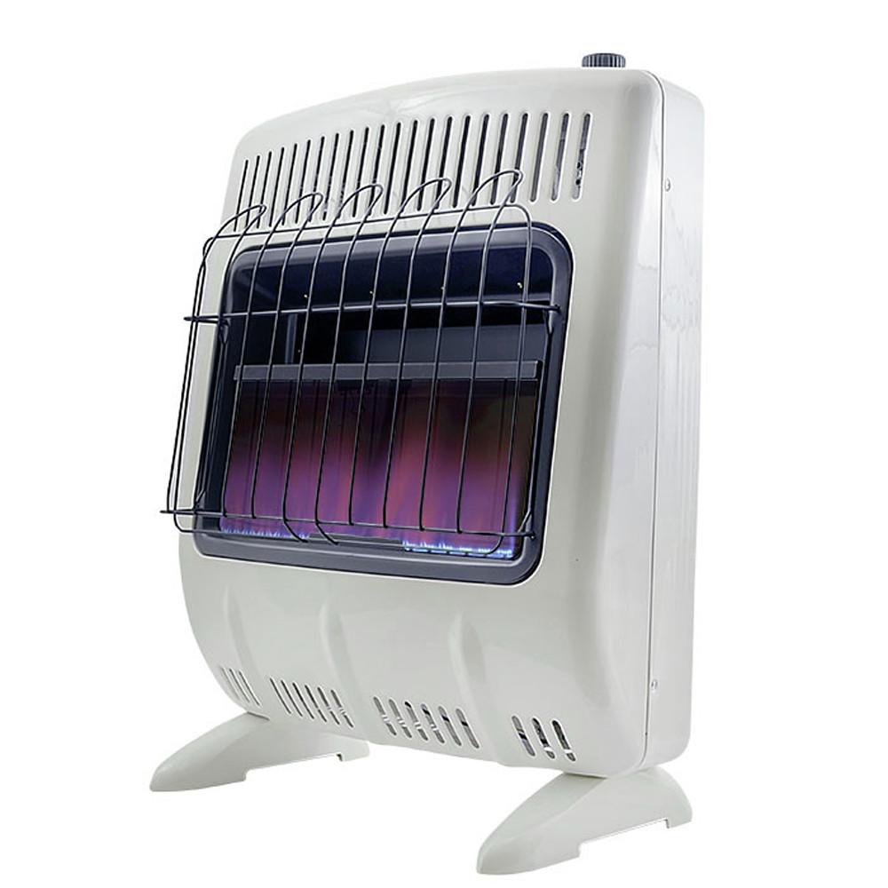 Mr Heater 20000 BTU Vent Blue Flame Gas Heater - John Pierce Auto Care