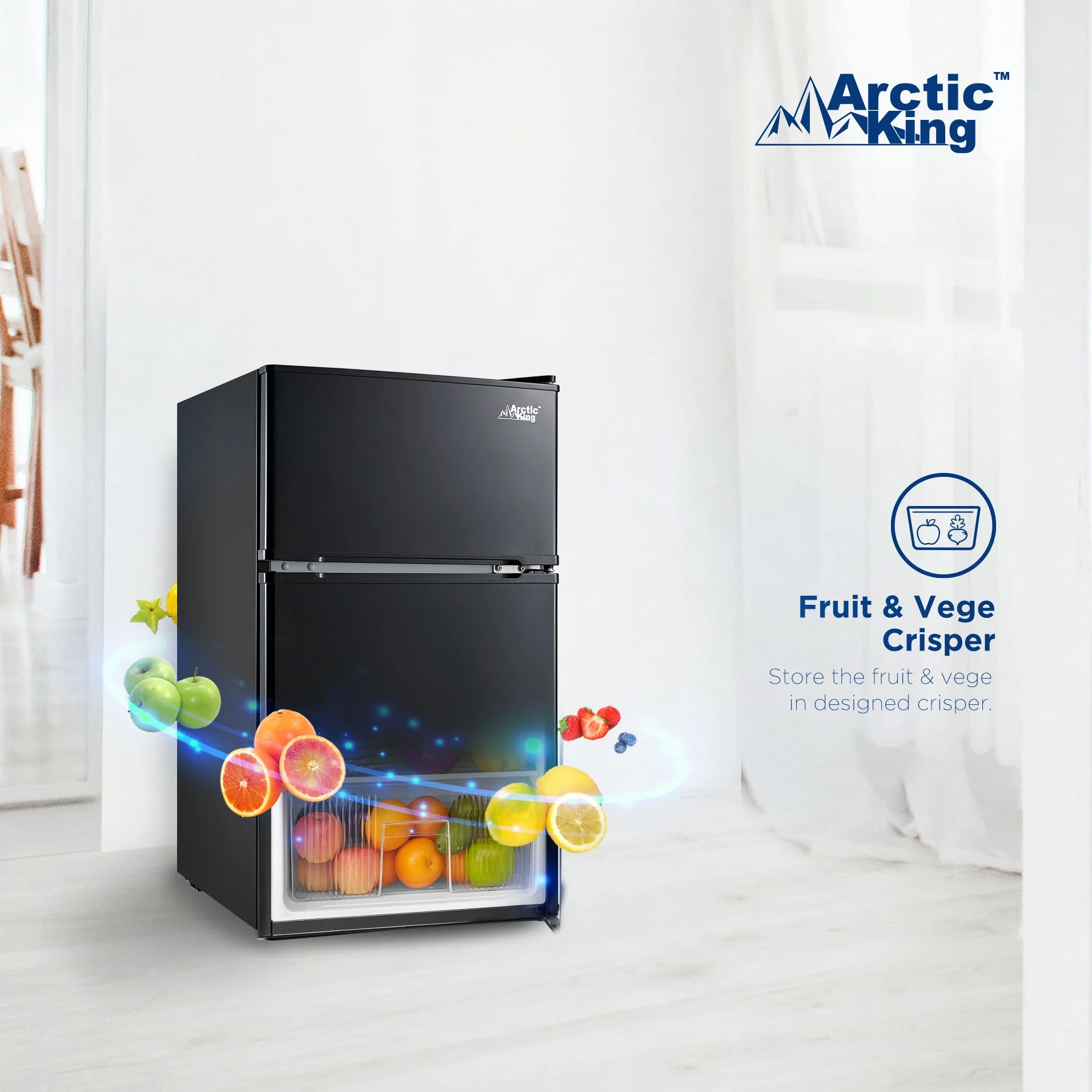 Arctic King 3.2 Cu. Ft. Mini Fridge/Freezer - John Pierce Auto Care