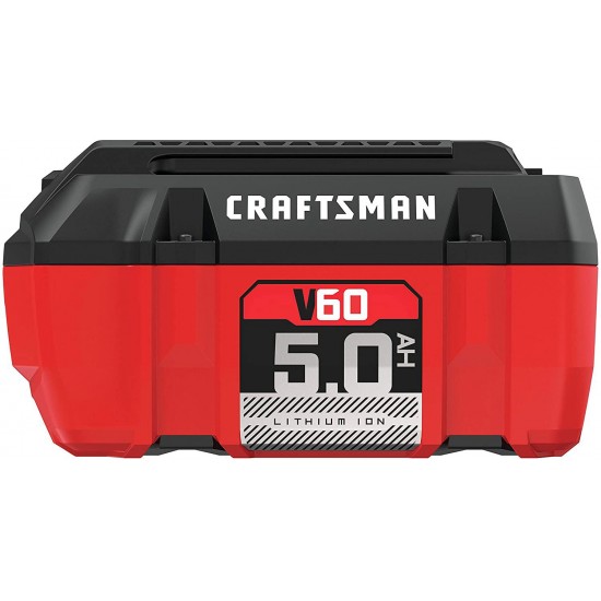 CRAFTSMAN V60 Battery, 5.0 Ah Lithium Ion (CMCB6050) - John Pierce Auto Care