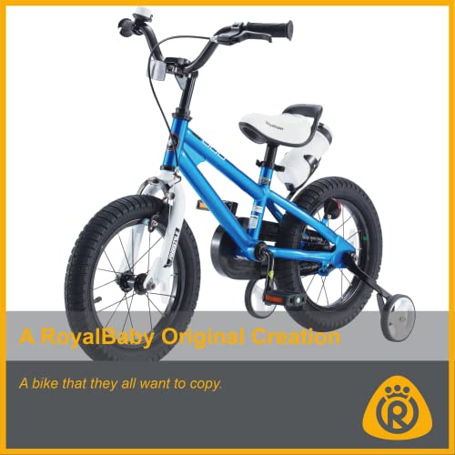 Royalbaby Kids Bike Freestyle BMX Bicycle with Training Wheels Kickstand - John Pierce Auto Care