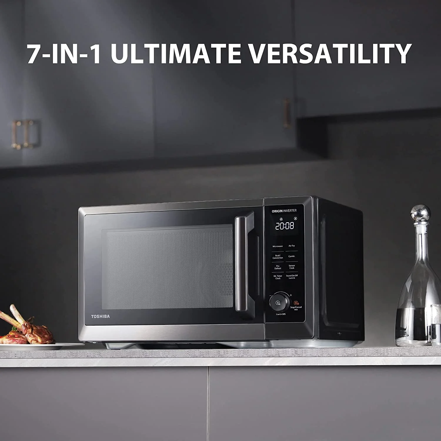 Toshiba 7-in-1 Countertop Microwave Air Fryer - John Pierce Auto Care