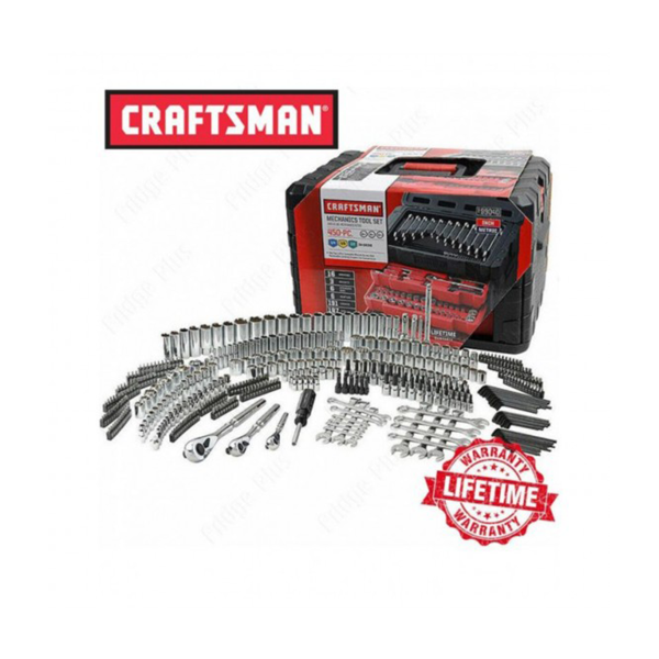 Craftsman 450 Piece Mechanics Tool Set, Ratchet Socket Hand Wrench Toolset - John Pierce Auto Care