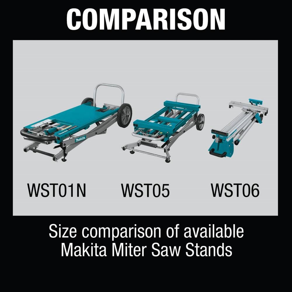 Makita WST06 Compact Folding Miter Saw Stand - John Pierce Auto Care