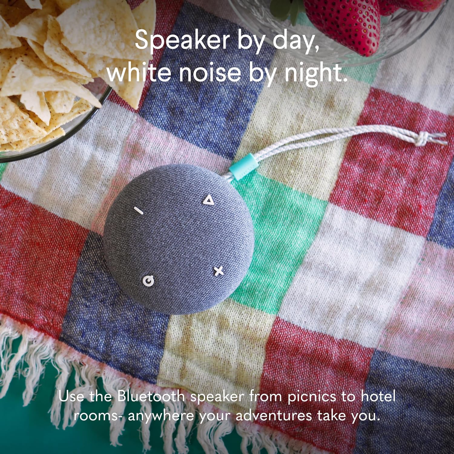 Original Charcoal White Noise Sound Machine and SNOOZ Go Travel Friendly and Portable Sound Machine   Bundle - John Pierce Auto Care