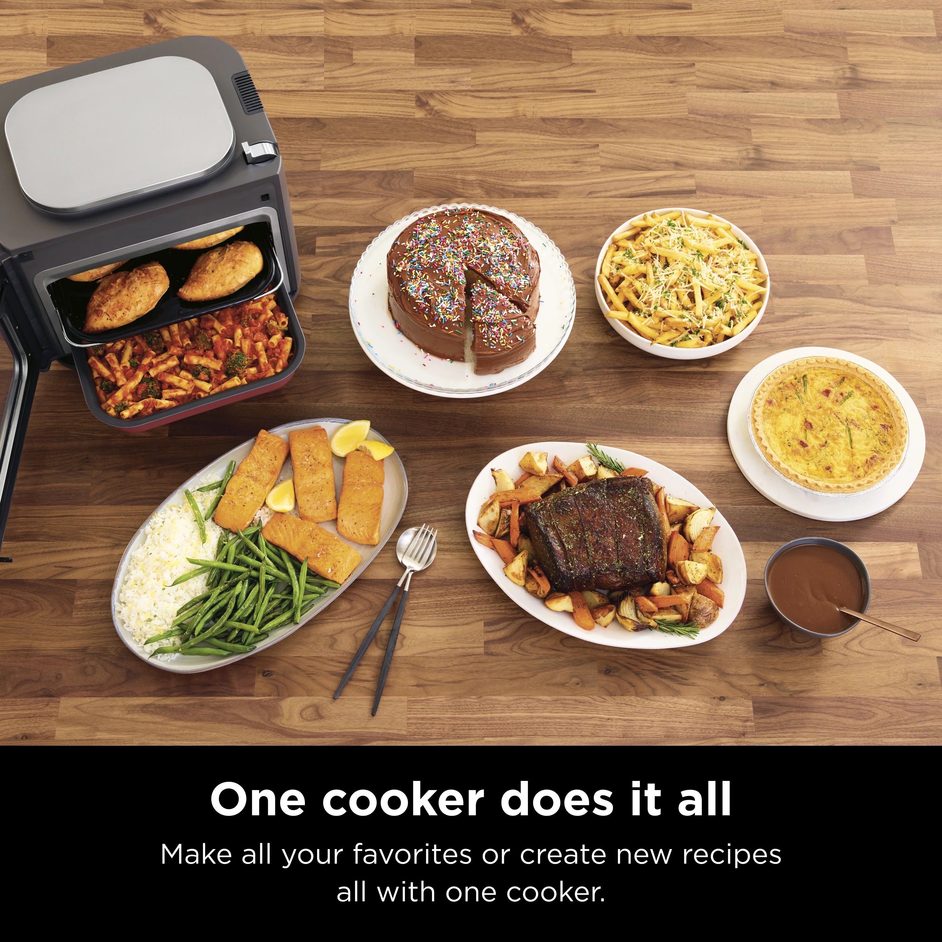 Ninja Combi SFP700 10-in-1 All-in-One Multicooker & Air Fryer - John Pierce Auto Care