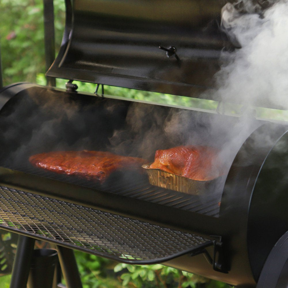 Sophia \u0026amp; William Portable BBQ Charcoal Grill with Offset Smoker - John Pierce Auto Care