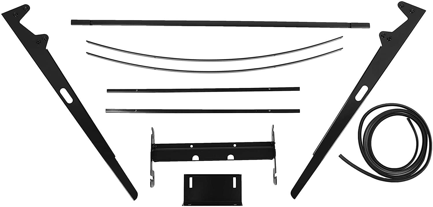 ECOTRIC Tractor Canopy Orange Compatible with All ROPS 48��� X 52��� Equipped Tractors with a 2��� x 2��� or 2��� x 3��� ROPS (Will Add About 4�� to The Height of The Tractor) Tractor Sun Canopy Sunshade - John Pierce Auto Care