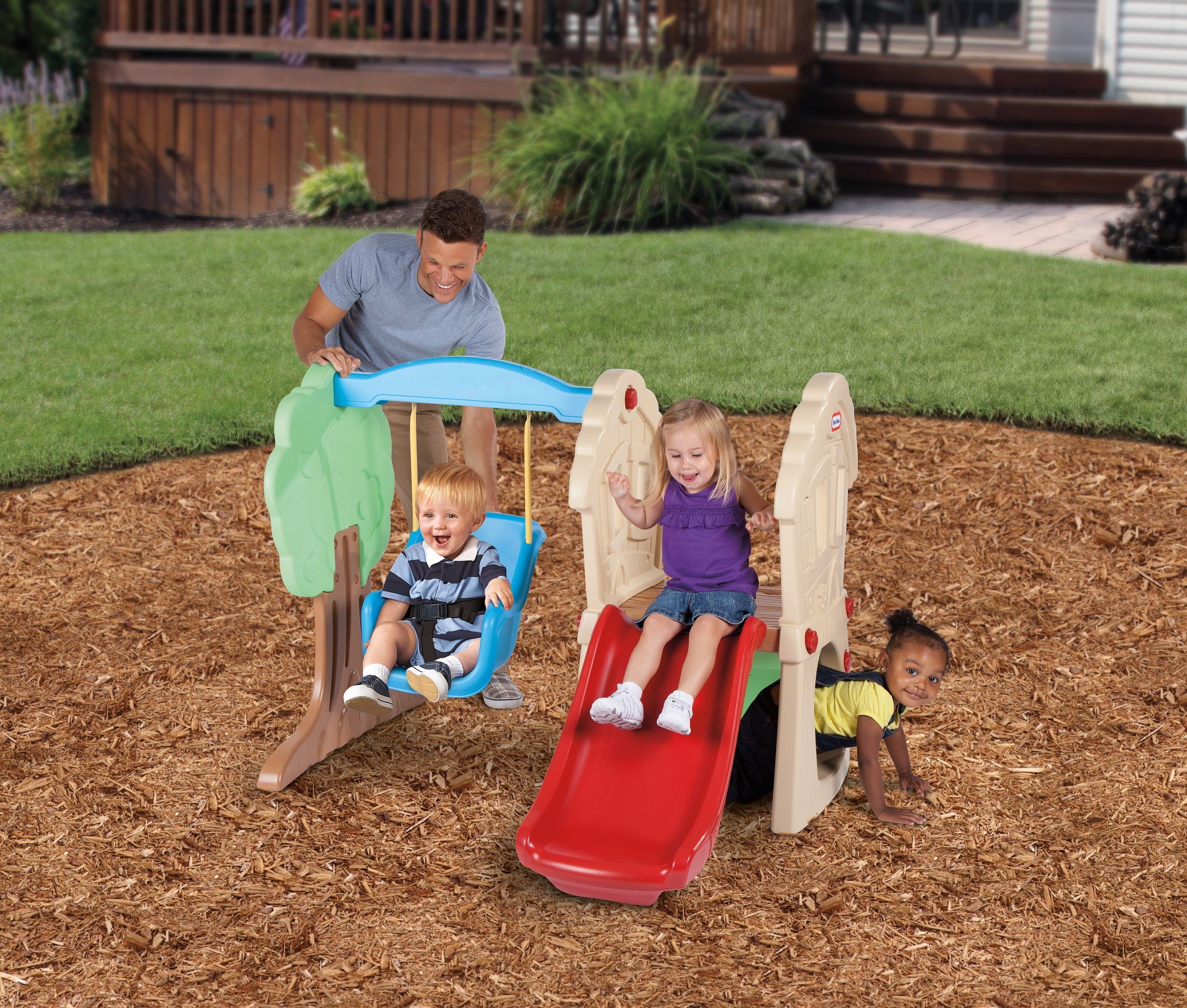 Little Tikes Hide and Seek Climber and Swing - John Pierce Auto Care