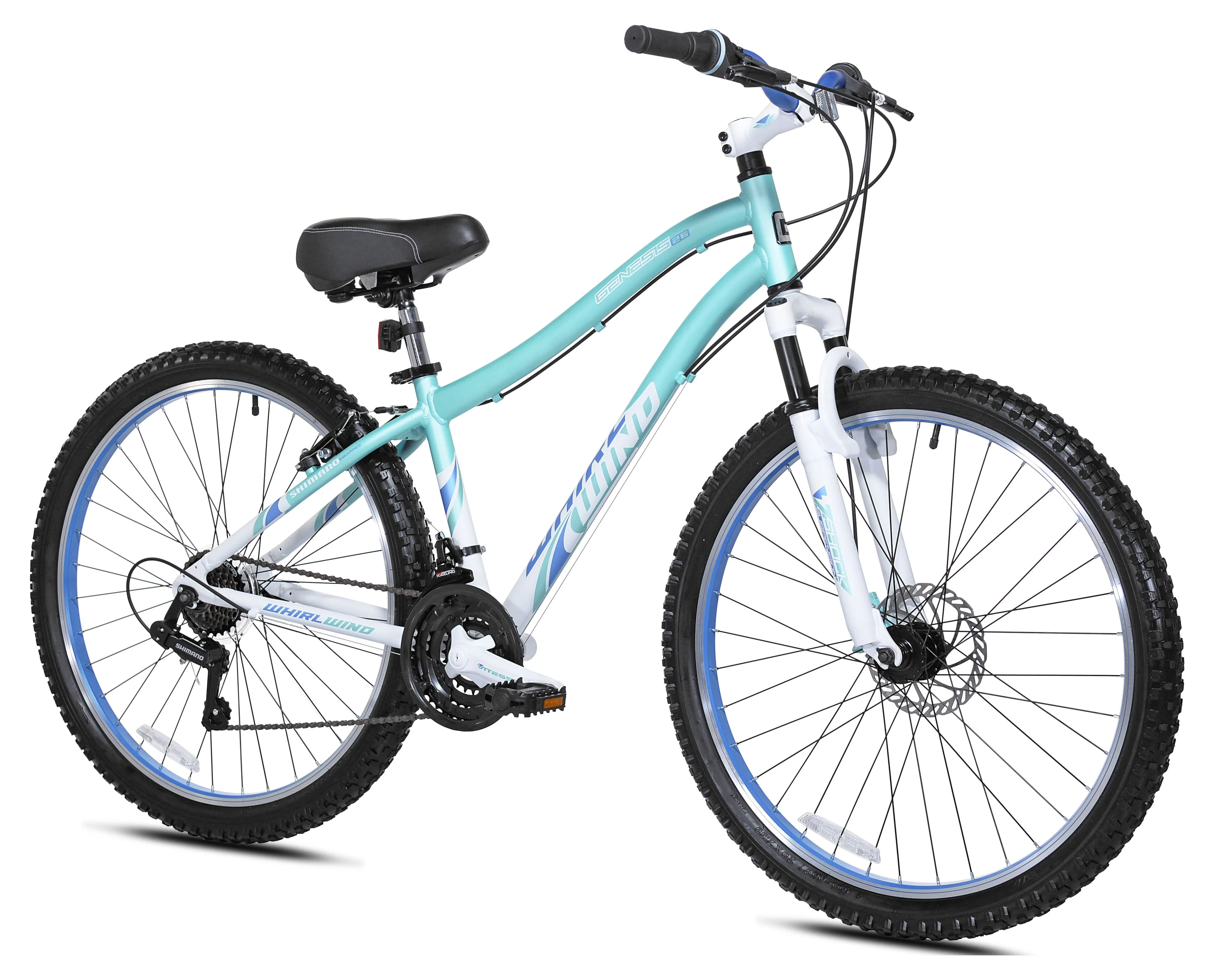 Genesis 26\u0026quot; Whirlwind Women\u0026#039;s Mountain Bike, Teal - John Pierce Auto Care