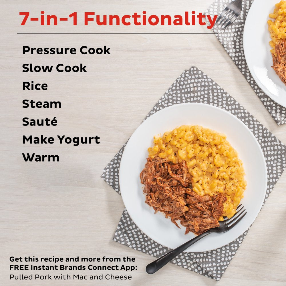 Instant Pot Duo 6 Qt Electric Pressure Cooker 7 In 1 with Easy Release Steam Switch - John Pierce Auto Care