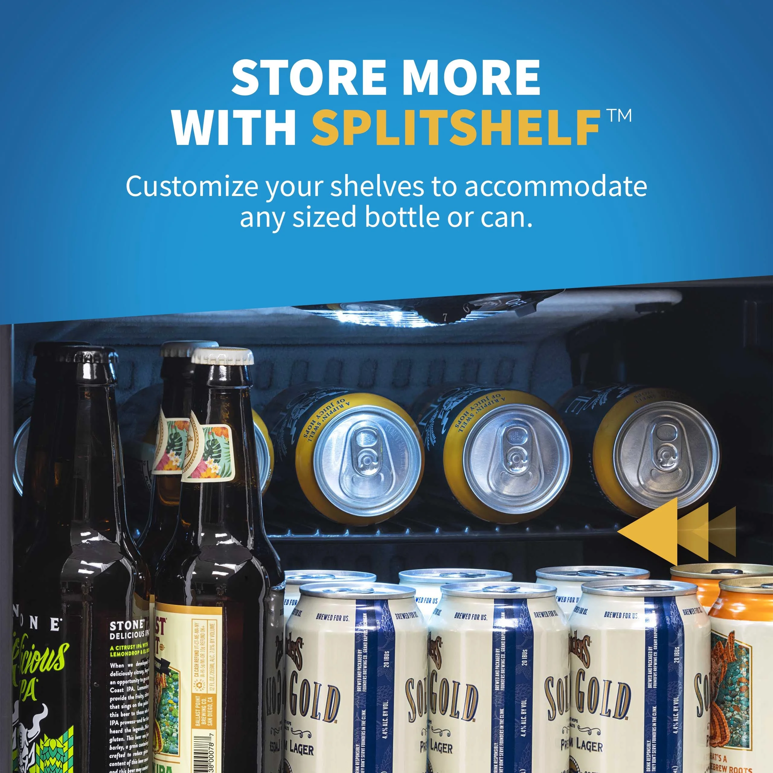Newair 126-Can Beverage Refrigerator - John Pierce Auto Care