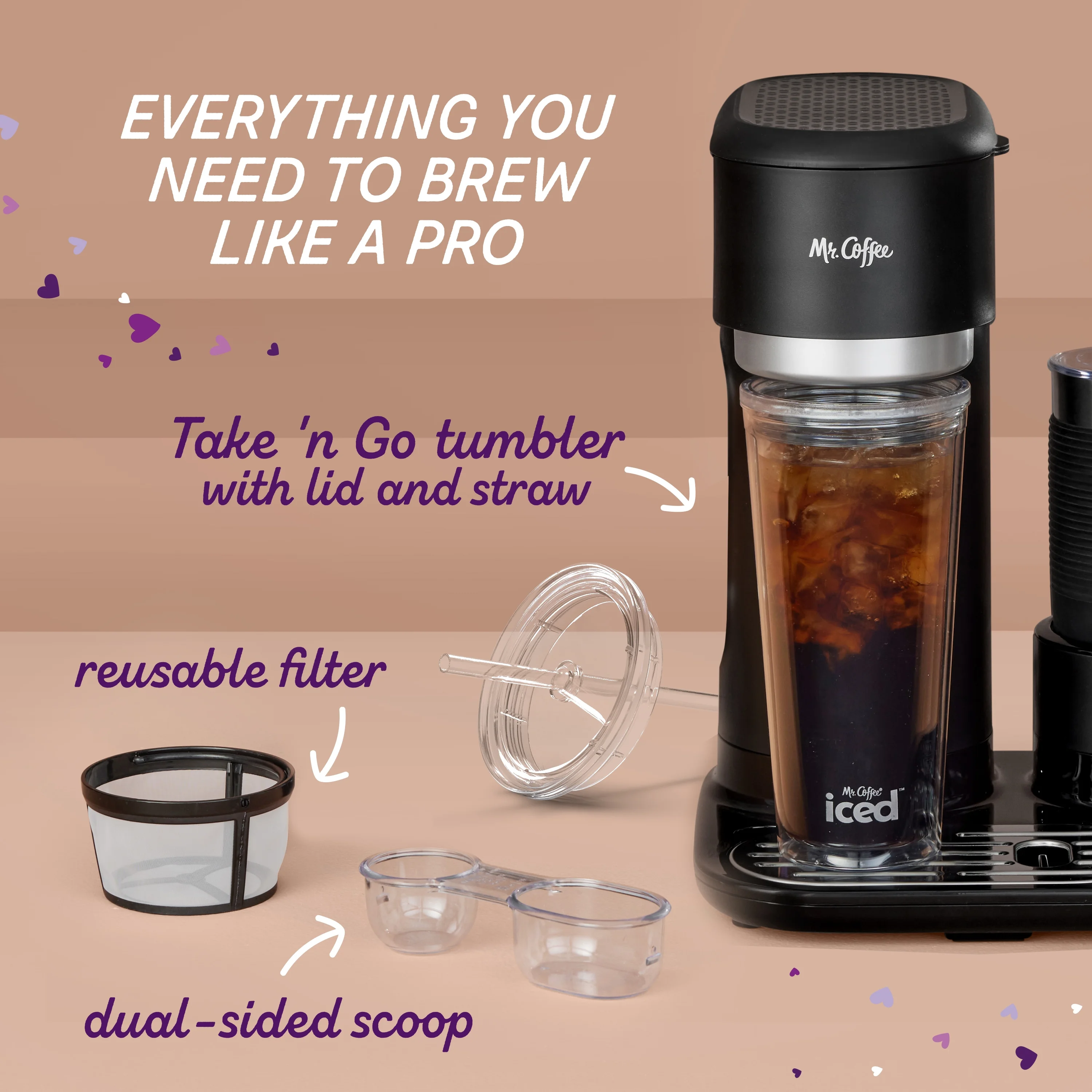 Mr. Coffee 4-in-1 Single-Serve Latte, Iced & Hot Coffee Maker - John Pierce Auto Care