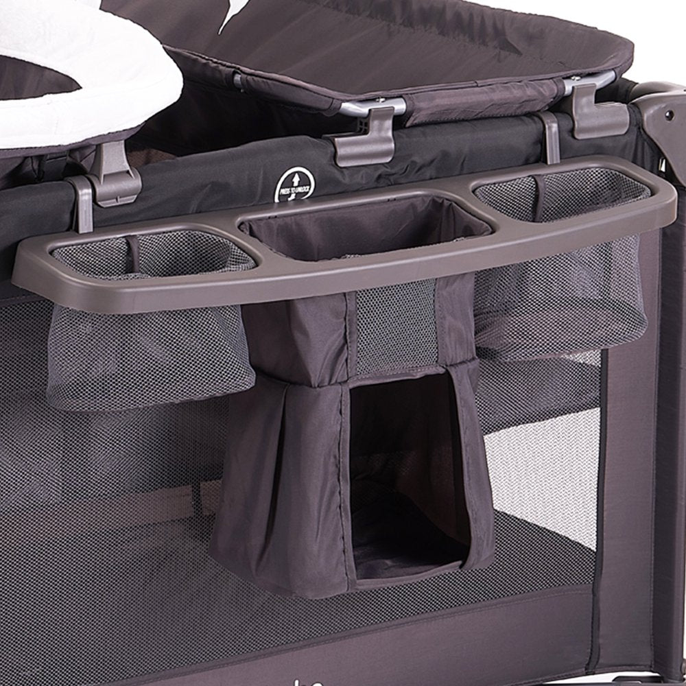 Pamo Babe Unisex Nursery Center Playard with Bassinet \u0026amp; Changing Table - John Pierce Auto Care