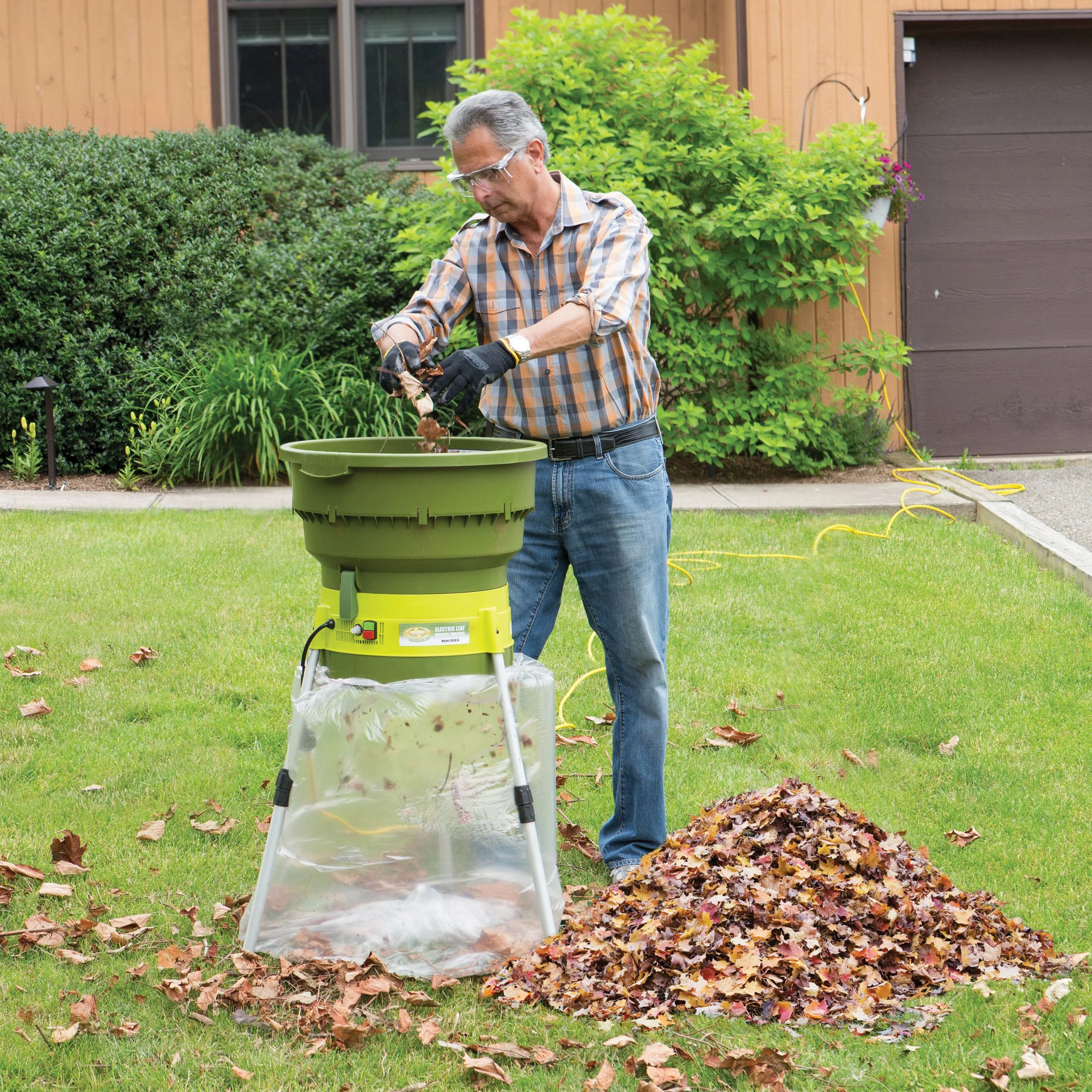 Sun Joe 13-Amp Electric Leaf Mulcher - John Pierce Auto Care