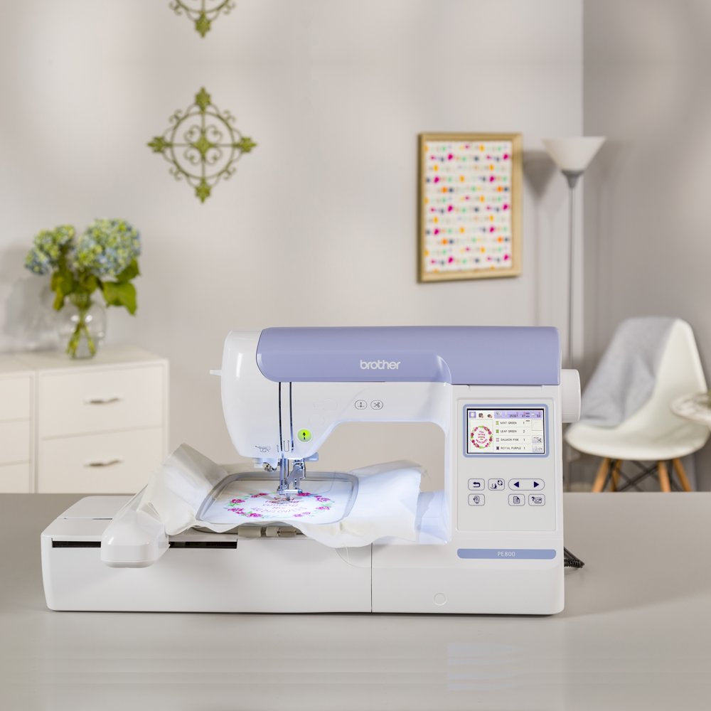 Brother Computerized Embroidery Machine with 5 in x 7 in Embroidery Area and LCD Screen - John Pierce Auto Care