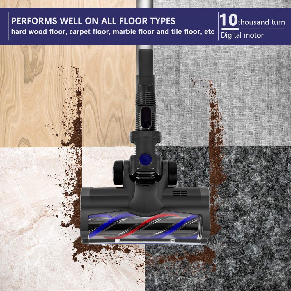 MOOSOO Cordless Vacuum 4 In 1 Lightweight Stick Vacuum Cleaner - John Pierce Auto Care