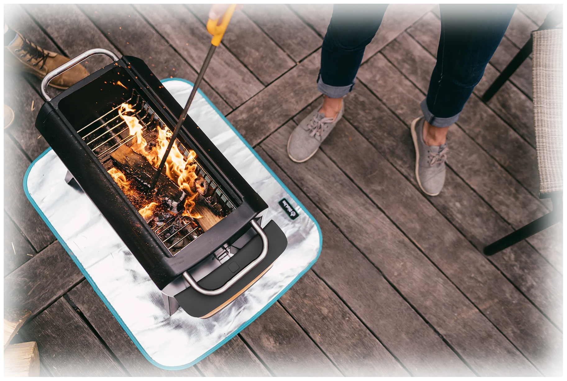 BioLite FirePit+ Smokeless Wood & Charcoal Pit - John Pierce Auto Care