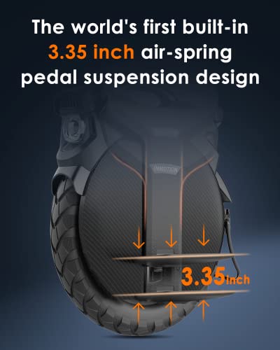 INMOTION V11 Electric Unicycle   18 Inch Self Balancing Monowheel, Equipped with 3.35\u0026#039;\u0026#039; Air Suspension - John Pierce Auto Care
