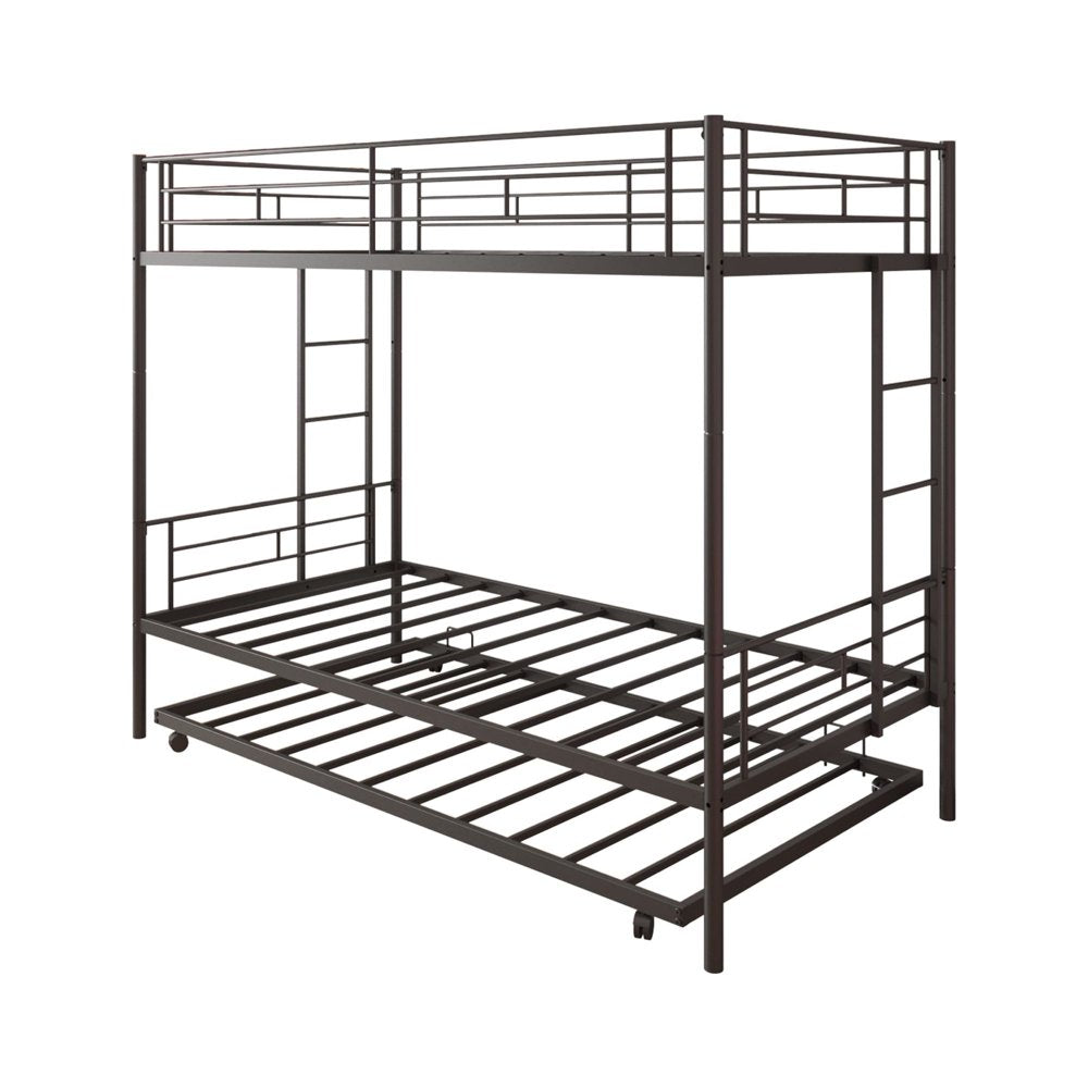 Segmart Metal Twin Bunk Beds with Trundle Bed for Kids Adults Teens - John Pierce Auto Care