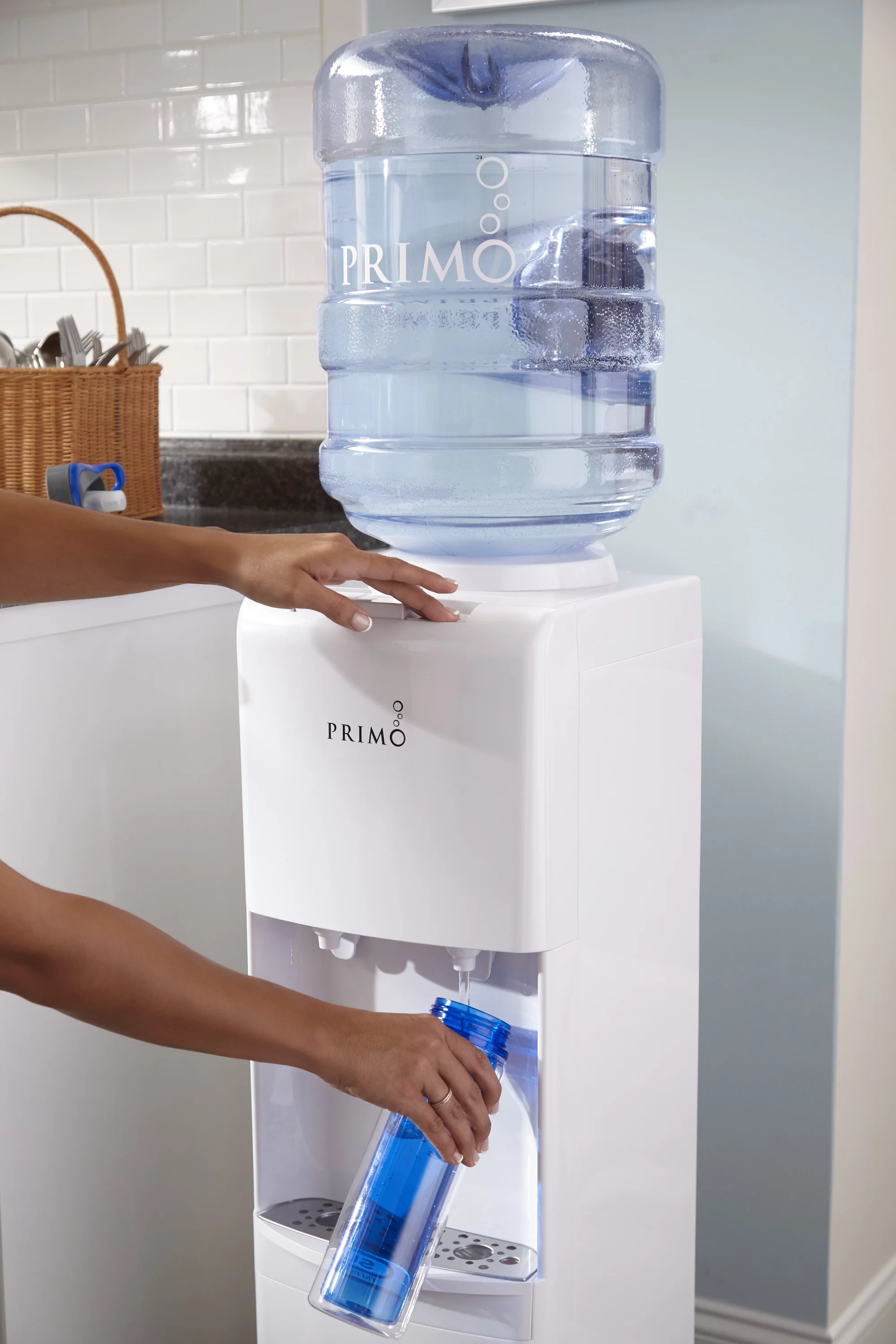 Primo Top Loading Water Dispenser, White - John Pierce Auto Care