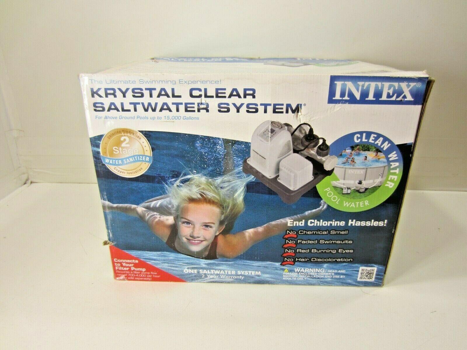 Krystal Clear Saltwater Pool System 2 Stage Filter CS8110 15k GAL - John Pierce Auto Care