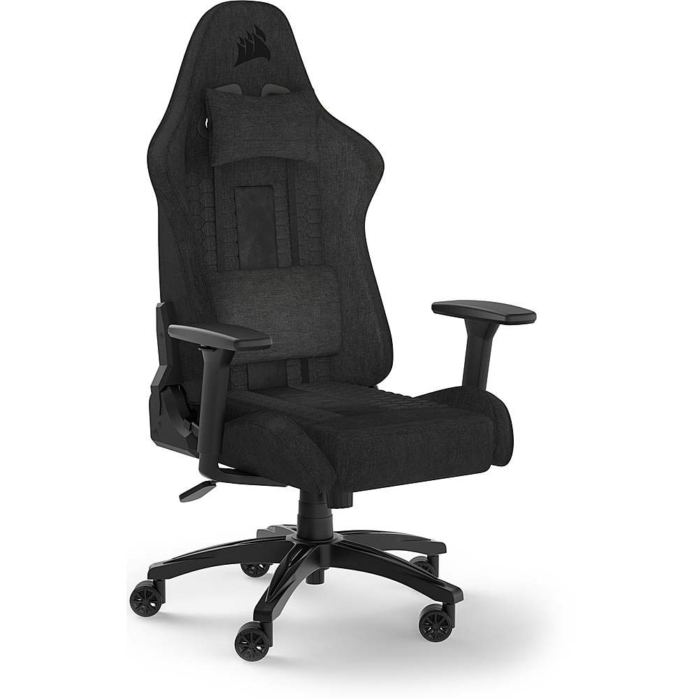 CORSAIR TC100 Fabric Gaming Chair, Black - John Pierce Auto Care