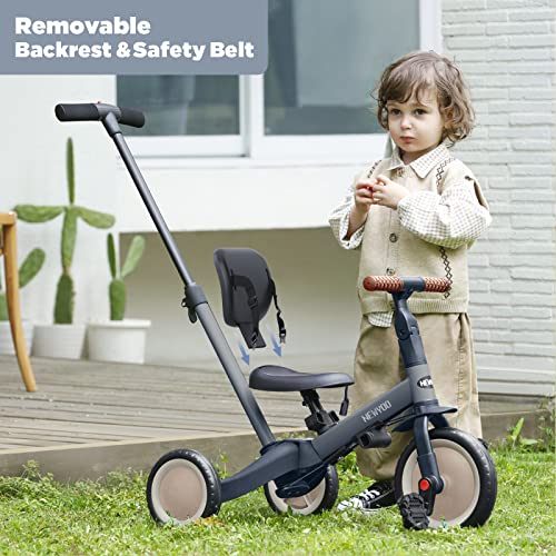 Newyoo Tricycles for 1 3 Year Olds, Toddler Bike with Backrest and Safety Belt - John Pierce Auto Care