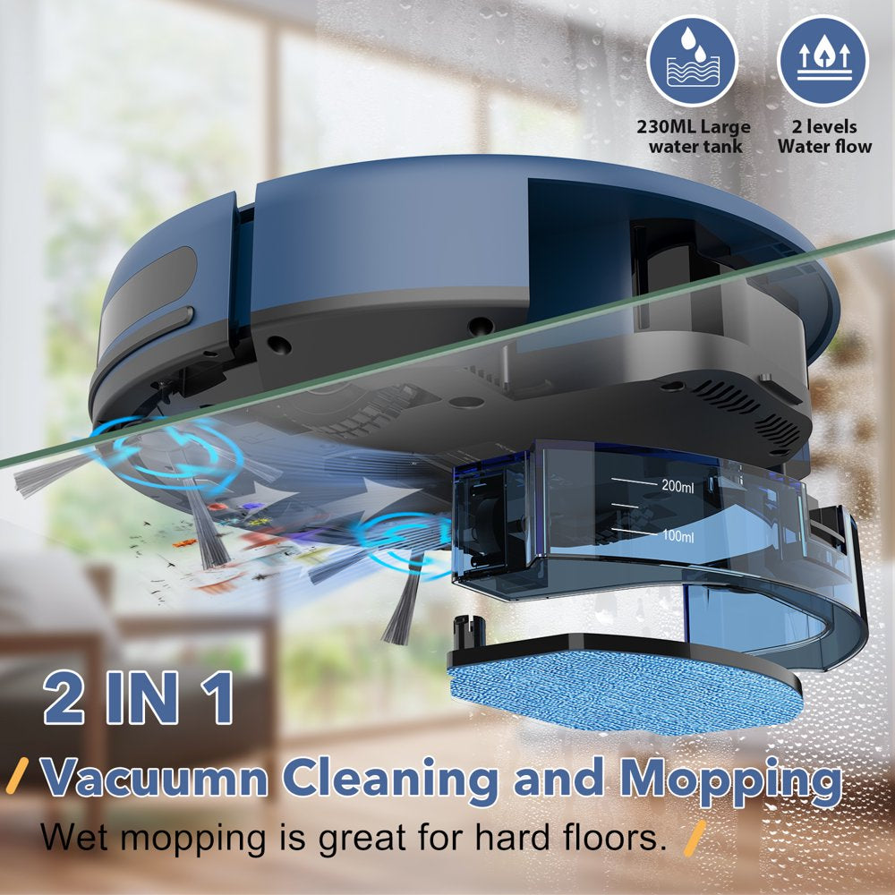 ONSON Robot Vacuum Cleaner, Robot Vacuum and Mop Combo with WIFI \/ Alexa - John Pierce Auto Care