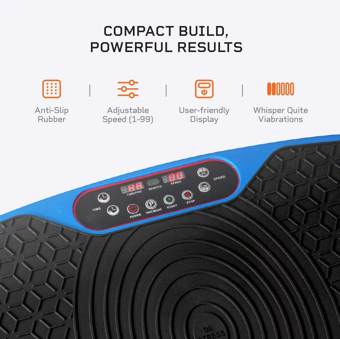 LifePro Waver Mini Vibration Plate   Whole Body Vibration Platform Exercise Machine   Home \u0026amp; Travel Workout Equipment for Weight Loss, Toning \u0026amp; Wellness   Max User Weight 260lbs - John Pierce Auto Care