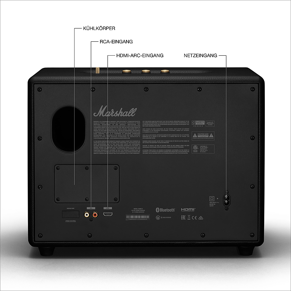 Marshall Woburn III Bluetooth Speaker - John Pierce Auto Care