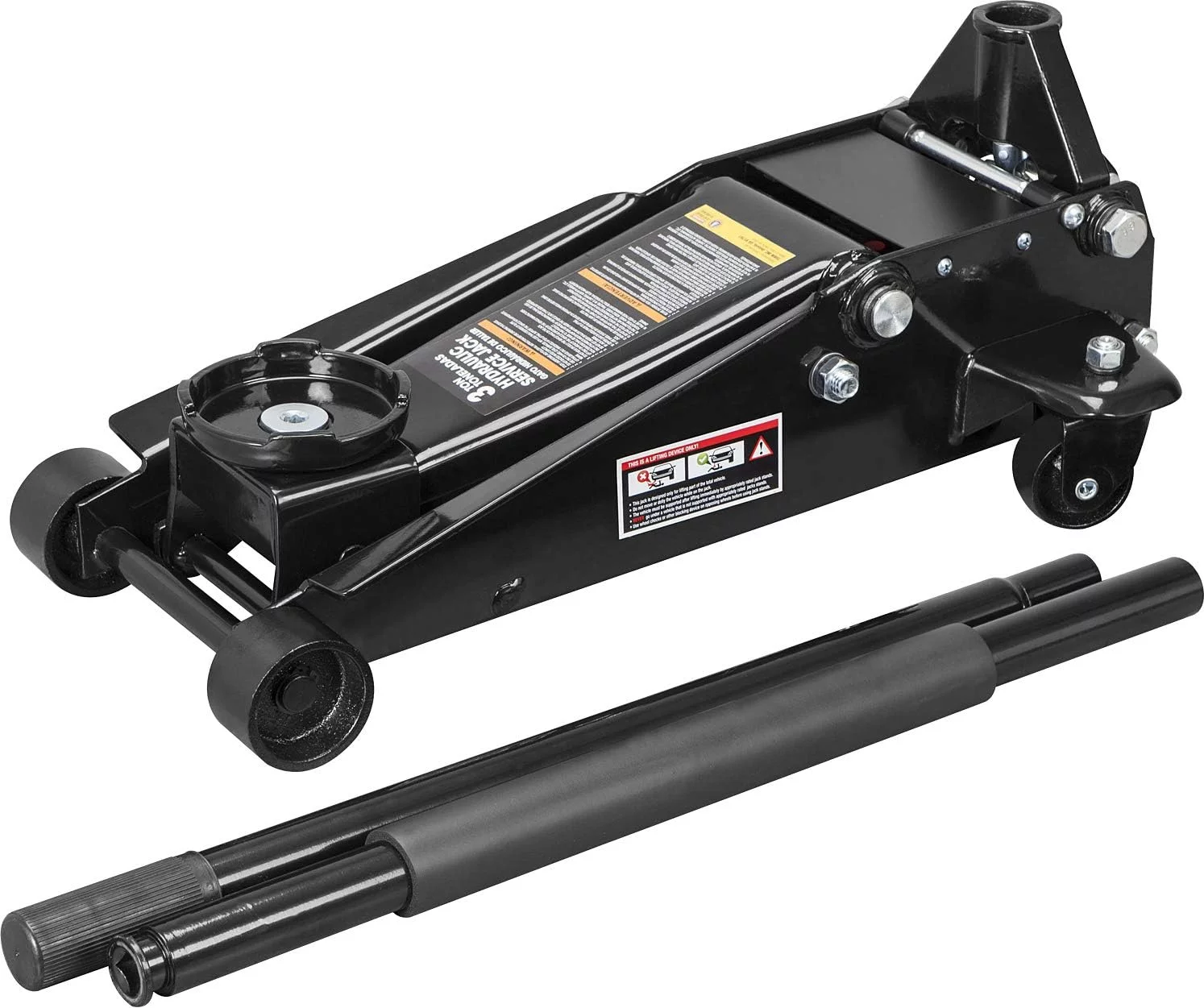 Torin 3 Ton Service\/Floor Jack Hydraulic Heavy Duty Steel with Dual Piston Pump DWT830023B - John Pierce Auto Care