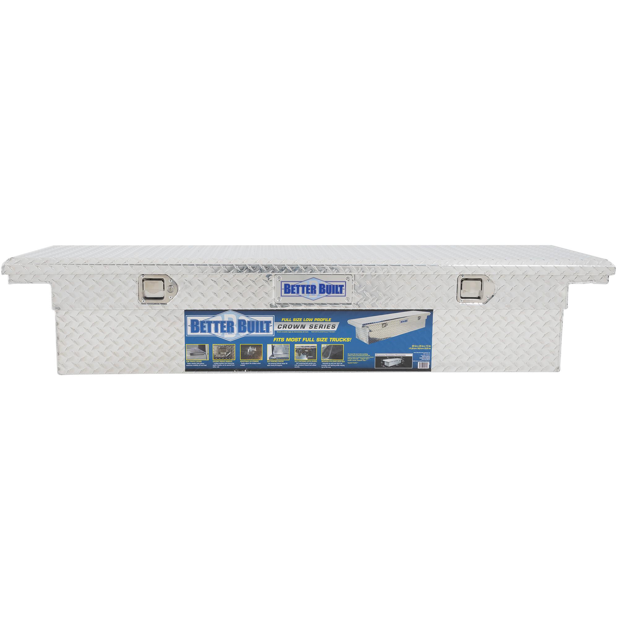 Better Built 70" Crown Series Low Profile Crossover Truck Tool Box - John Pierce Auto Care