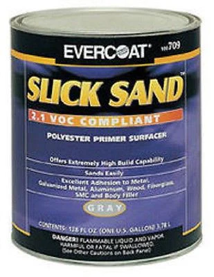 Evercoat Slick Sand Polyester Primer Surfacer Gray (Gallon) FE-709 - John Pierce Auto Care