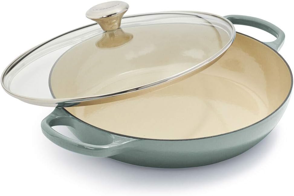 Le Creuset Buffet Casserole with Glass Lid, 3.5 qt. , Sea Salt - John Pierce Auto Care